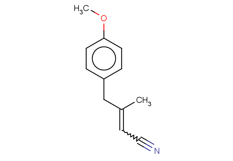 4-(4-methoxyphenyl)-3-methylbut-2-enenitrile