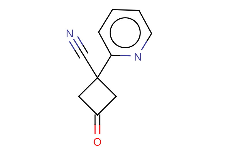 3-oxo-1-(pyridin-2-yl)cyclobutane-1-carbonitrile