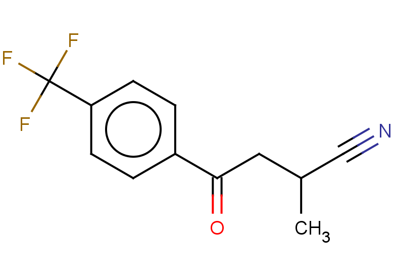 2-methyl-4-oxo-4-[4-(trifluoromethyl)phenyl]butanenitrile