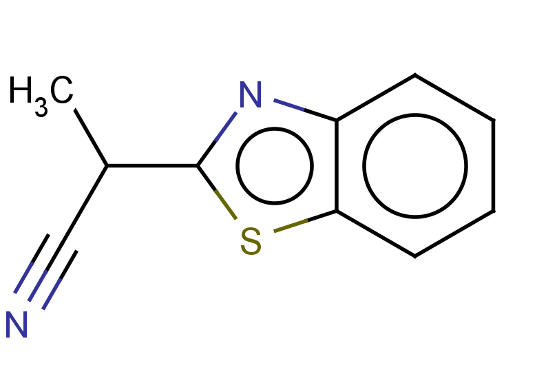 2-(1,3-benzothiazol-2-yl)propanenitrile