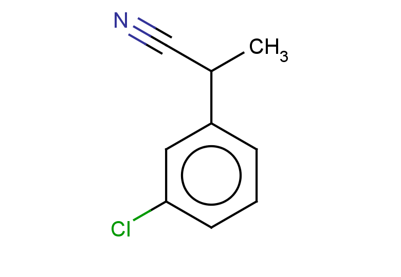2-(3-chlorophenyl)propanenitrile
