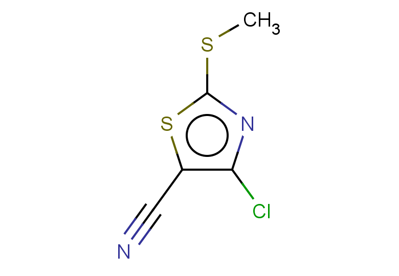 4-chloro-2-(methylsulfanyl)-1,3-thiazole-5-carbonitrile