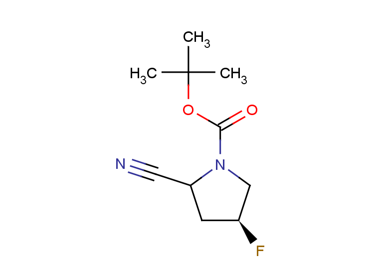 tert-butyl (4S)-2-cyano-4-fluoropyrrolidine-1-carboxylate