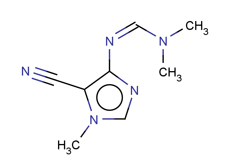 (Z)-N'-(5-cyano-1-methyl-1H-imidazol-4-yl)-N,N-dimethylmethanimidamide