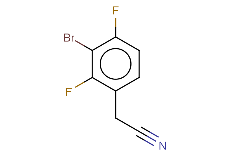 2-(3-bromo-2,4-difluorophenyl)acetonitrile