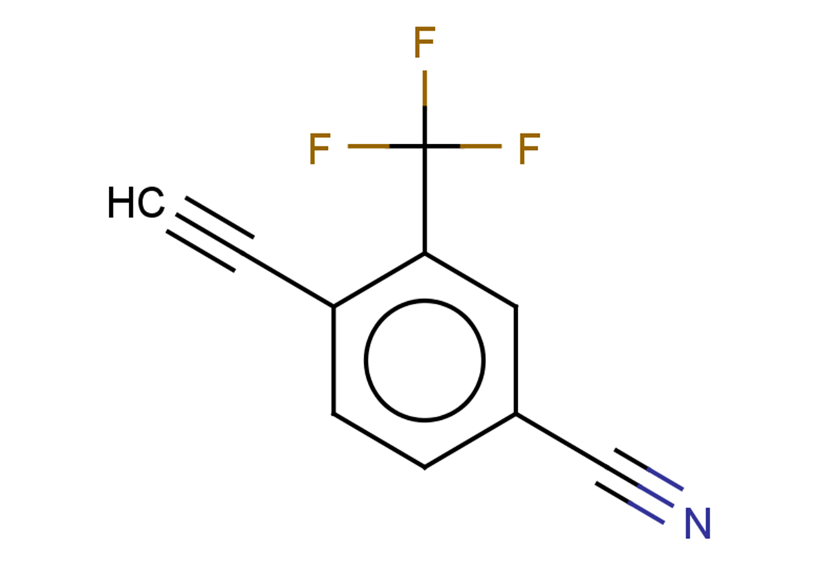 4-ethynyl-3-(trifluoromethyl)benzonitrile