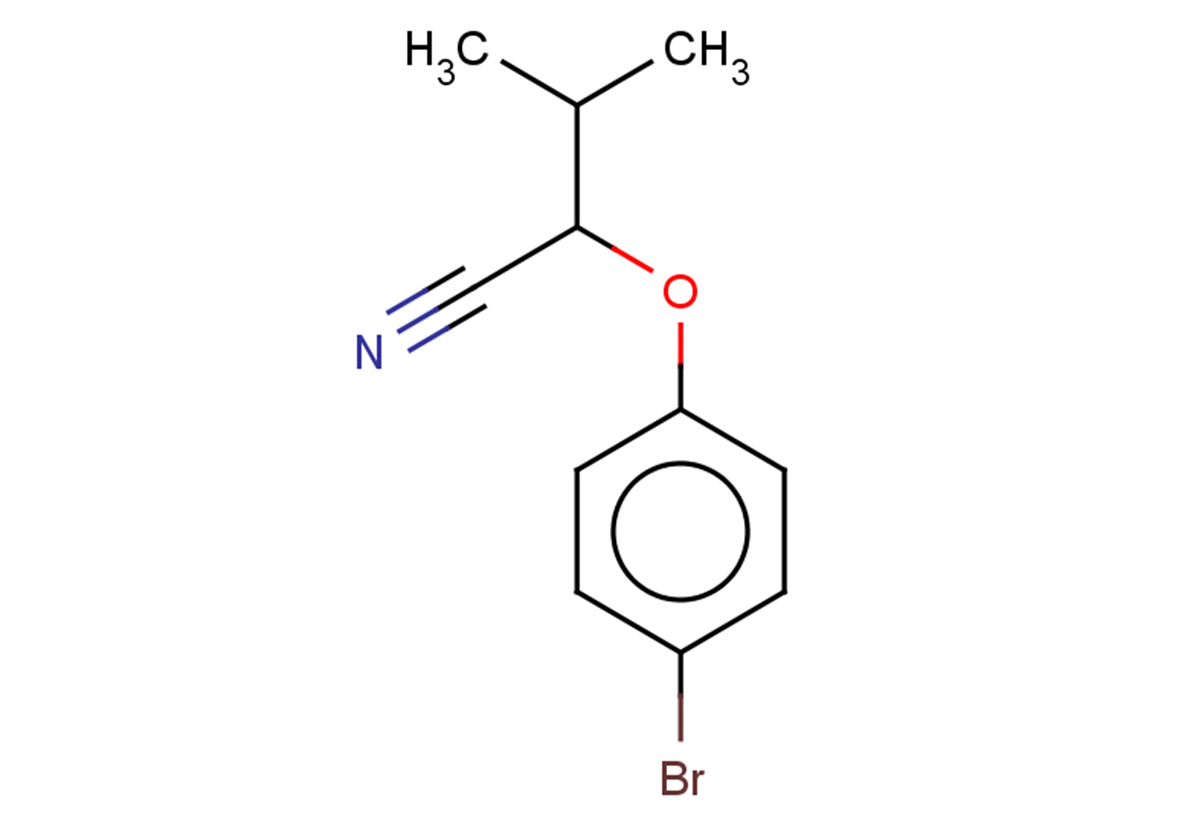 2-(4-bromophenoxy)-3-methylbutanenitrile