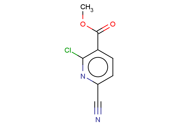 METHYL 2-CHLORO-6-CYANOPYRIDINE-3-CARBOXYLATE