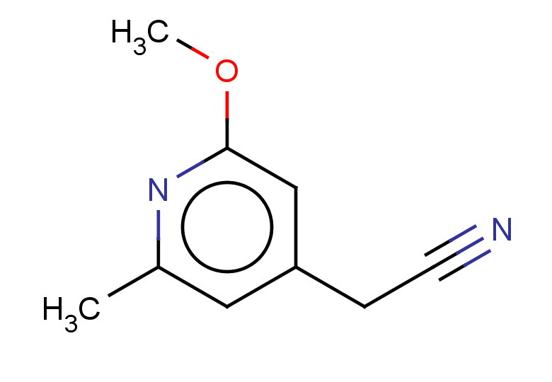 2-(2-methoxy-6-methylpyridin-4-yl)acetonitrile