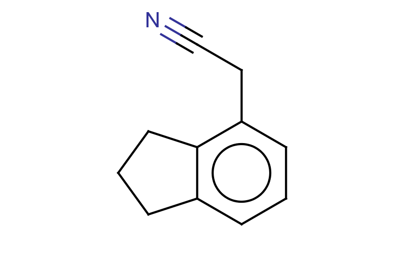 2-(2,3-dihydro-1H-inden-4-yl)acetonitrile