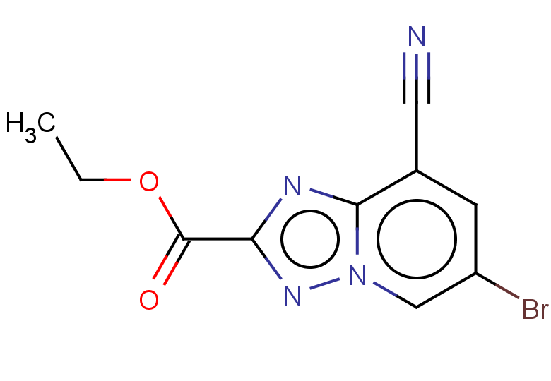 ethyl 6-bromo-8-cyano-[1,2,4]triazolo[1,5-a]pyridine-2-carboxylate