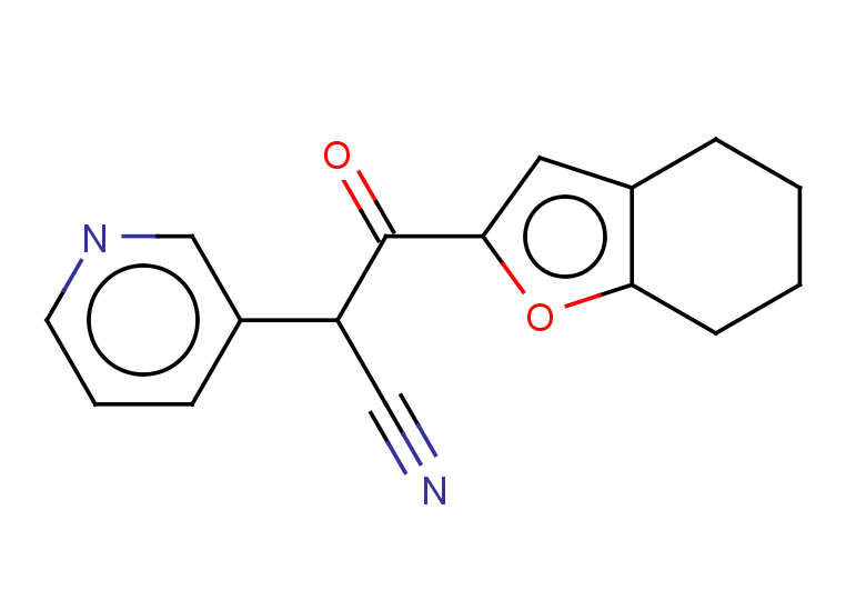 3-oxo-2-(pyridin-3-yl)-3-(4,5,6,7-tetrahydro-1-benzofuran-2-yl)propanenitrile