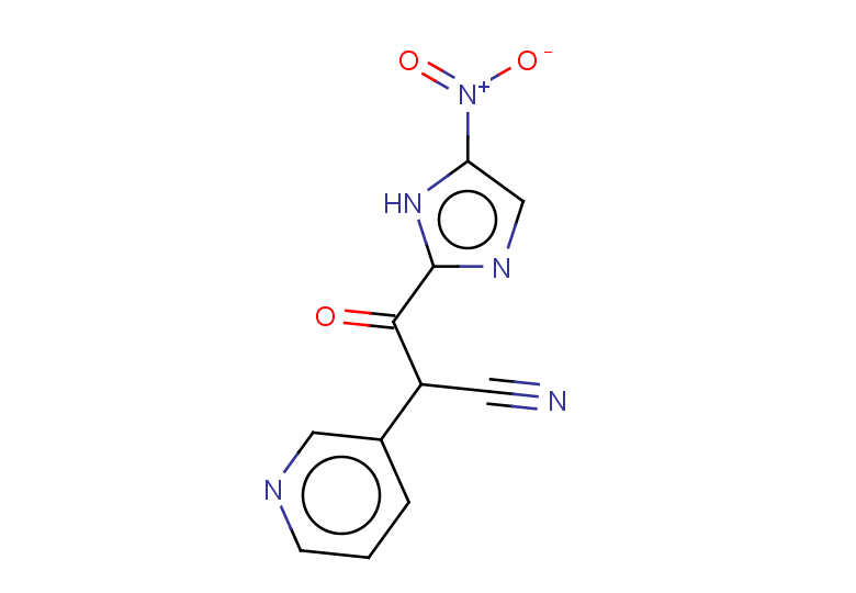 3-(5-nitro-1H-imidazol-2-yl)-3-oxo-2-(pyridin-3-yl)propanenitrile