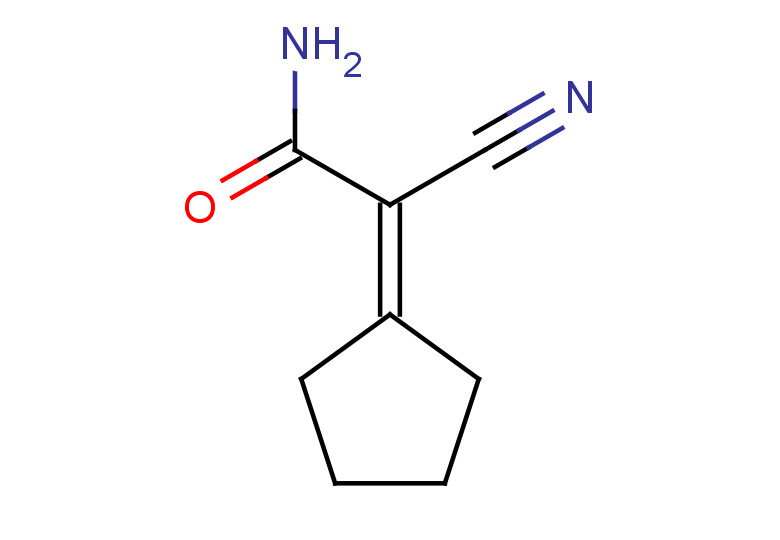 2-cyano-2-cyclopentylideneacetamide