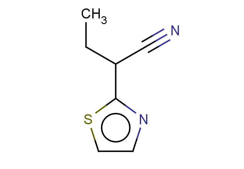 2-(1,3-thiazol-2-yl)butanenitrile