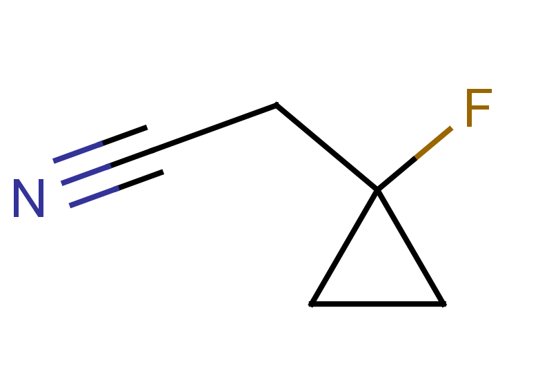 2-(1-fluorocyclopropyl)acetonitrile