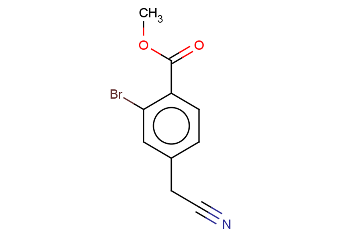 methyl 2-bromo-4-(cyanomethyl)benzoate