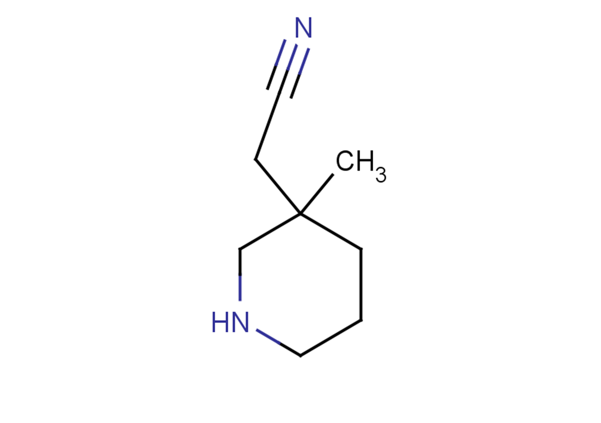 2-(3-methylpiperidin-3-yl)acetonitrile