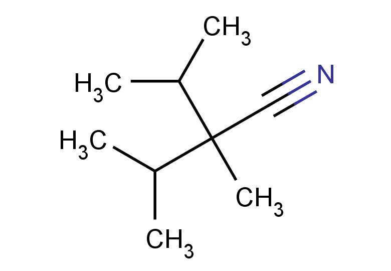 2,3-dimethyl-2-(propan-2-yl)butanenitrile