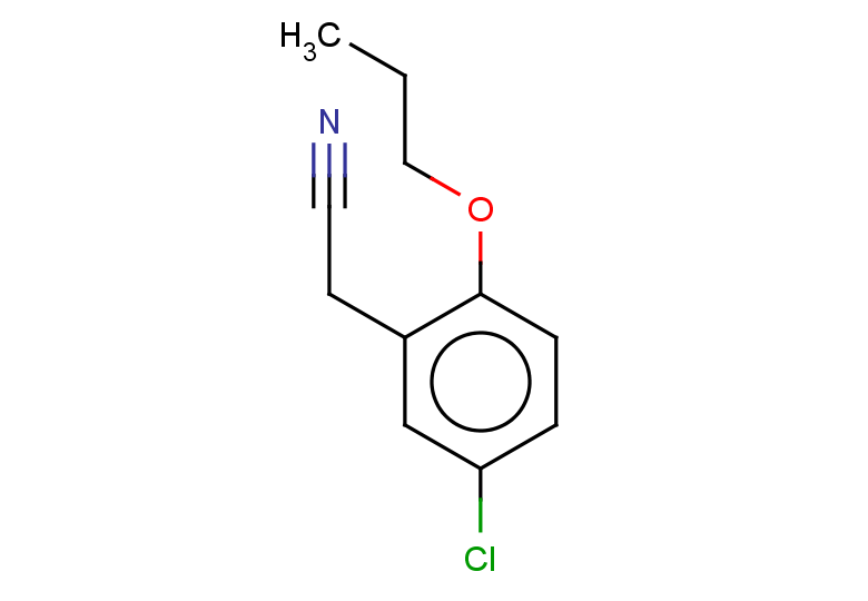 2-(5-chloro-2-propoxyphenyl)acetonitrile