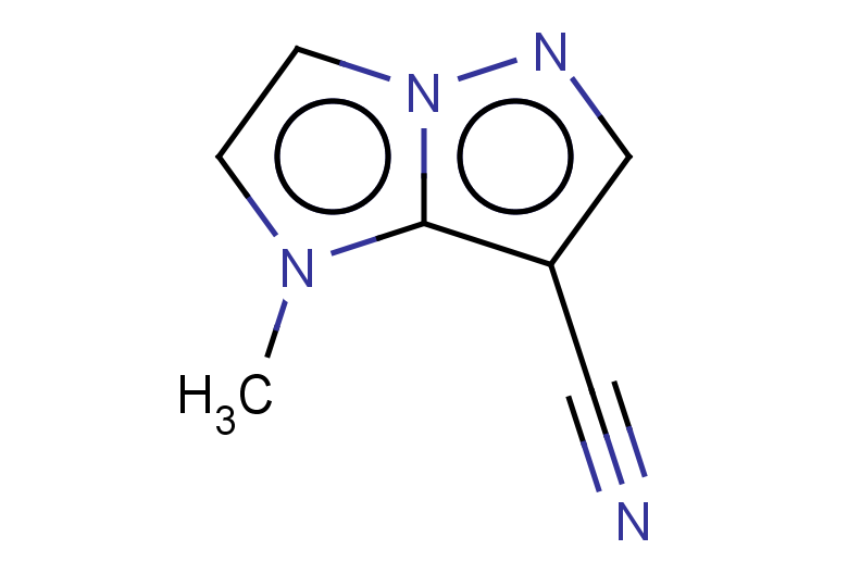 1-methyl-1H-pyrazolo[1,5-a]imidazole-7-carbonitrile
