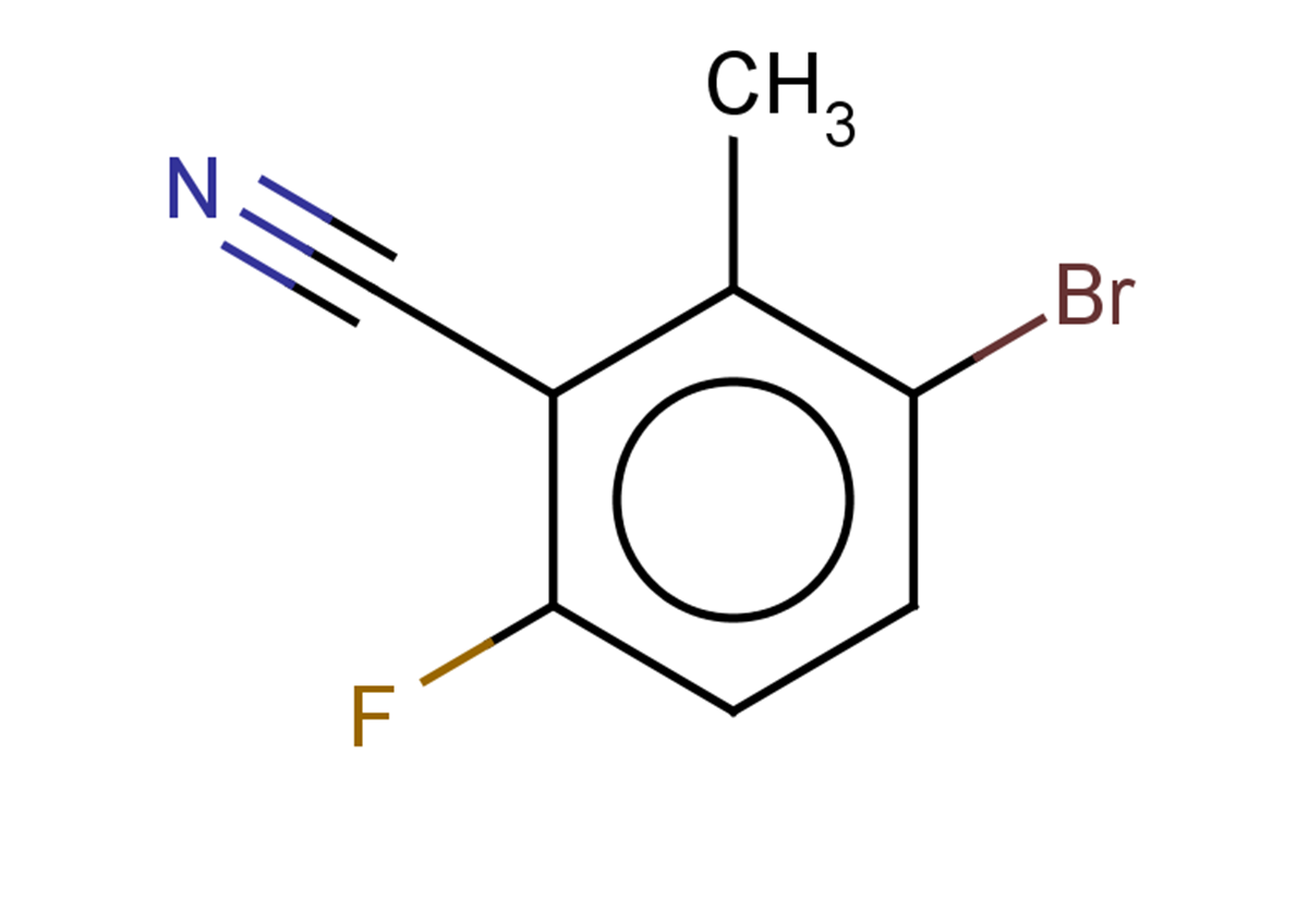3-bromo-6-fluoro-2-methylbenzonitrile