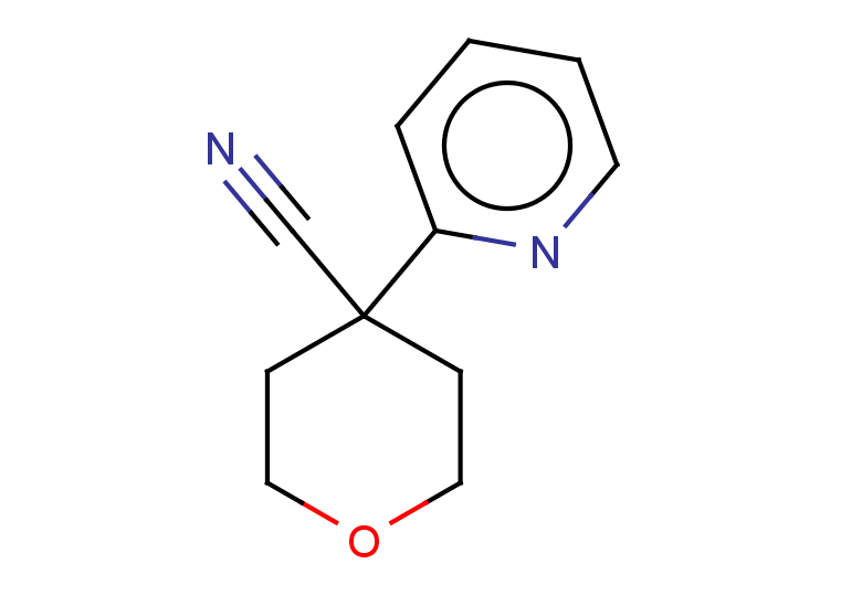 4-(pyridin-2-yl)oxane-4-carbonitrile