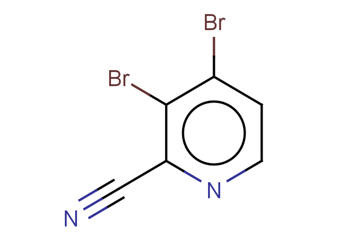 3,4-dibromopyridine-2-carbonitrile