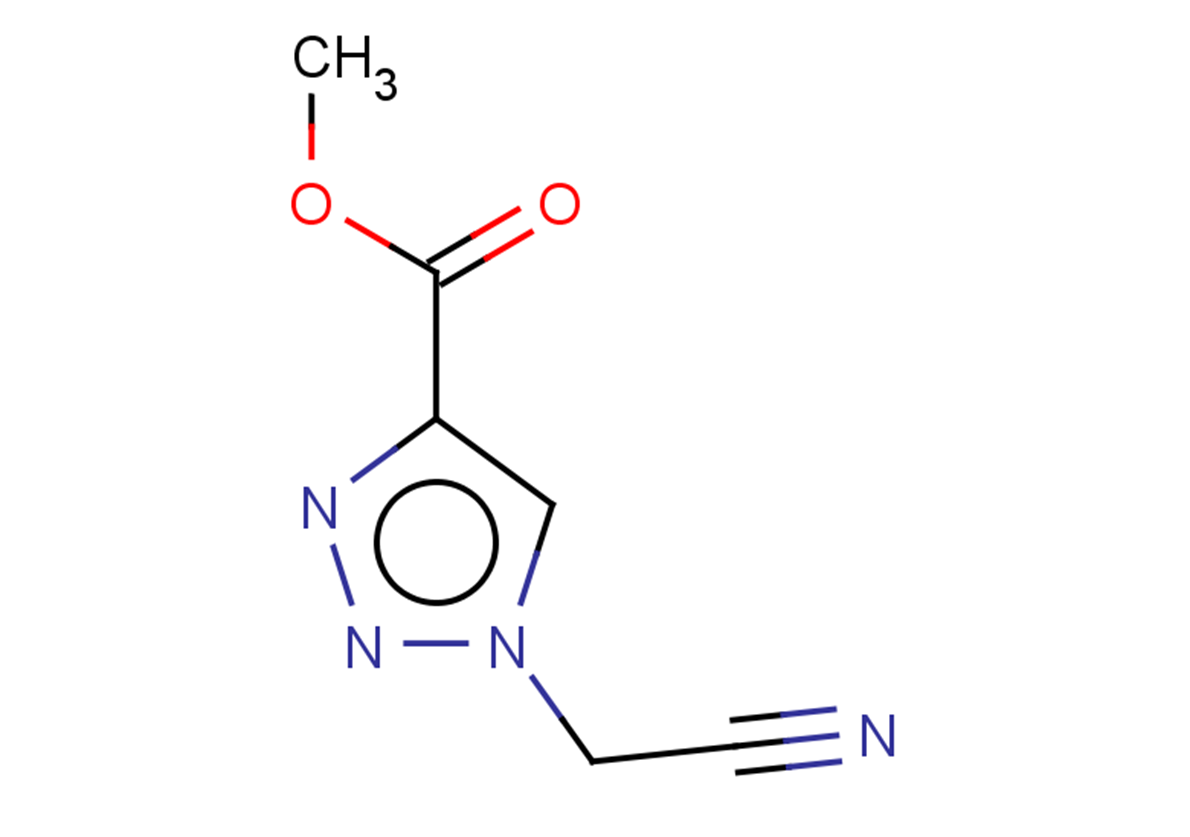 methyl 1-(cyanomethyl)-1H-1,2,3-triazole-4-carboxylate