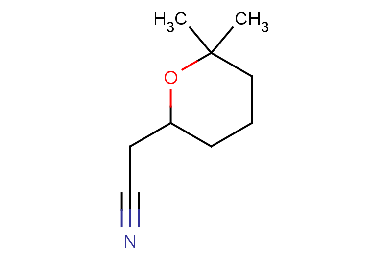 2-(6,6-dimethyloxan-2-yl)acetonitrile