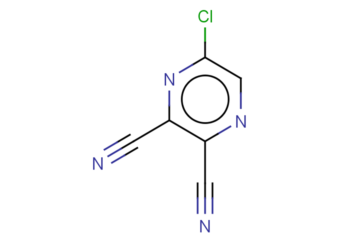 5-chloropyrazine-2,3-dicarbonitrile