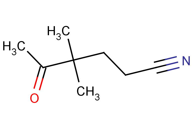 4,4-dimethyl-5-oxohexanenitrile