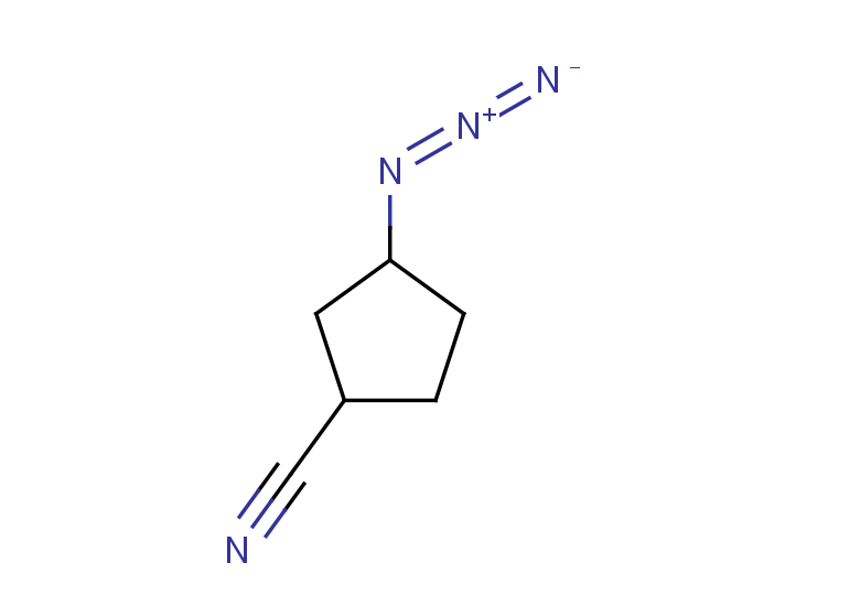 3-azidocyclopentane-1-carbonitrile