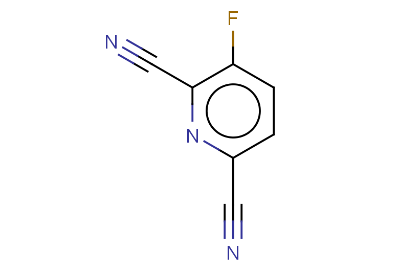 3-fluoropyridine-2,6-dicarbonitrile