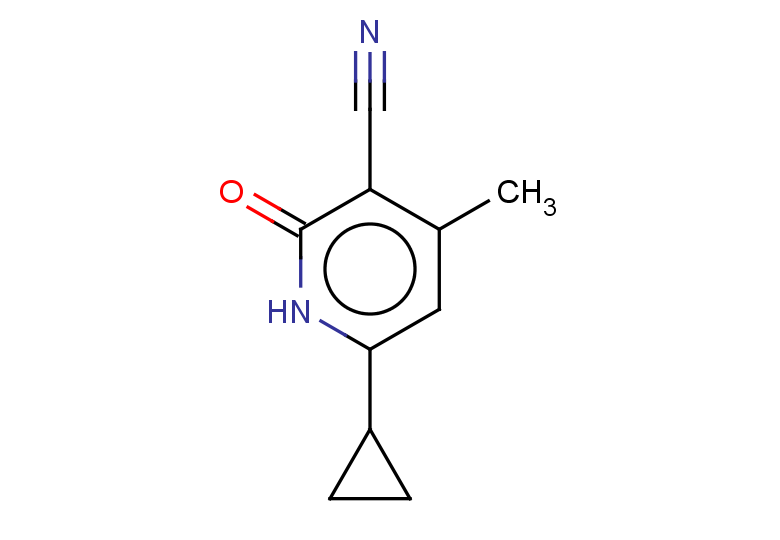 6-cyclopropyl-4-methyl-2-oxo-1,2-dihydropyridine-3-carbonitrile