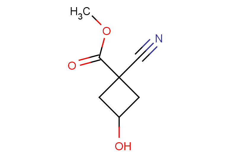 methyl 1-cyano-3-hydroxycyclobutane-1-carboxylate
