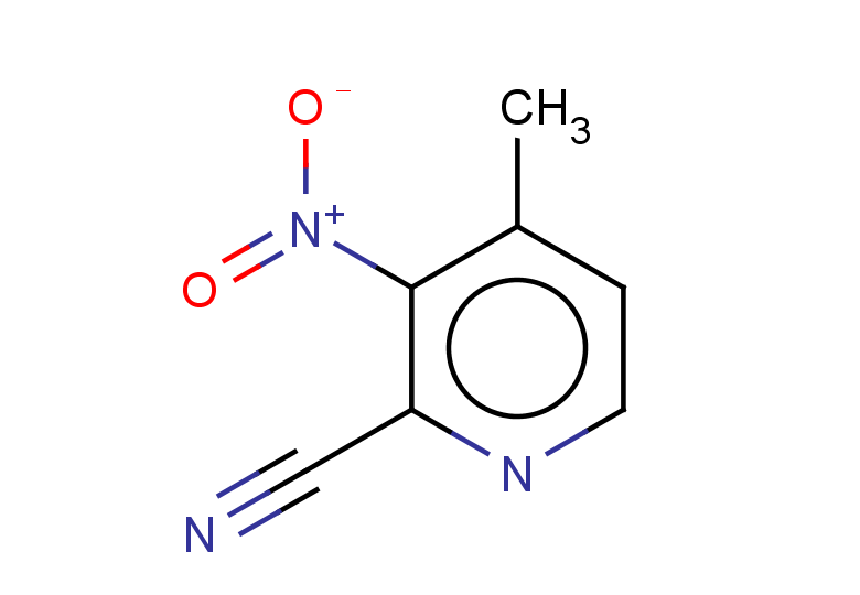 4-methyl-3-nitropyridine-2-carbonitrile