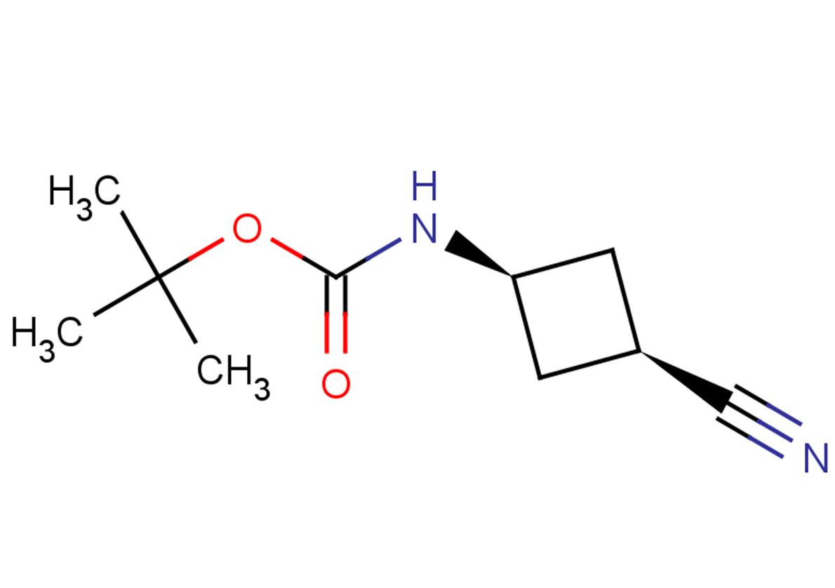 tert-butyl N-[(1s,3s)-3-cyanocyclobutyl]carbamate, cis