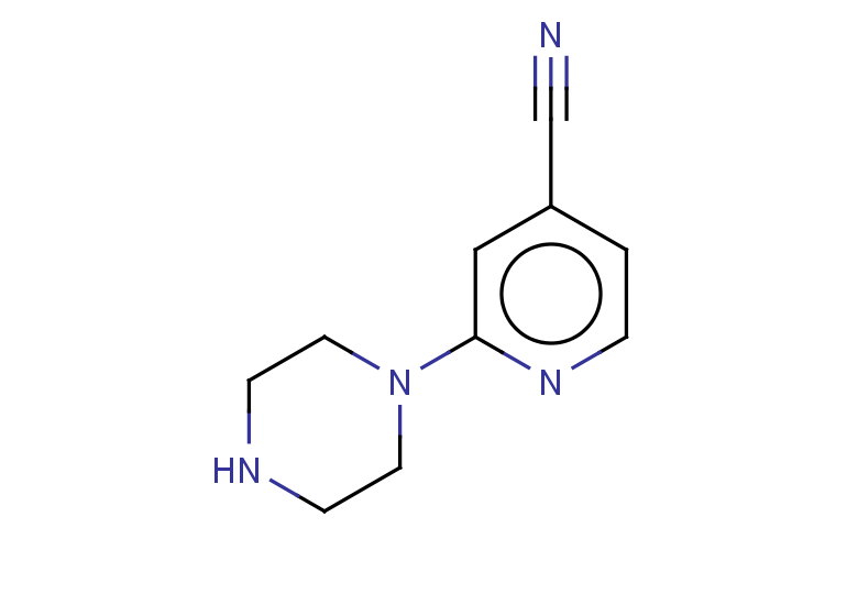 2-(piperazin-1-yl)pyridine-4-carbonitrile