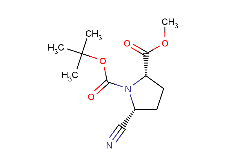 rac-1-tert-butyl 2-methyl (2R,5S)-5-cyanopyrrolidine-1,2-dicarboxylate, cis