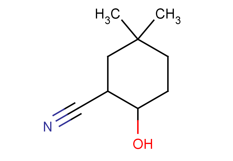 2-hydroxy-5,5-dimethylcyclohexane-1-carbonitrile, Mixture of diastereomers