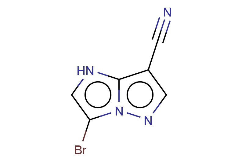 3-bromo-1H-pyrazolo[1,5-a]imidazole-7-carbonitrile