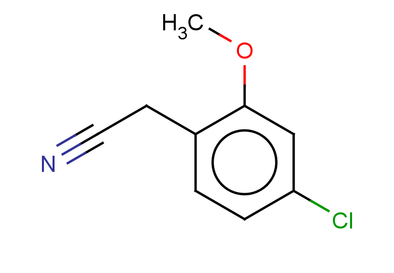2-(4-chloro-2-methoxyphenyl)acetonitrile