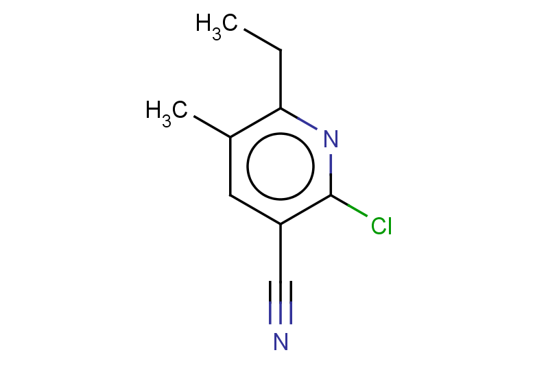 2-chloro-6-ethyl-5-methylpyridine-3-carbonitrile