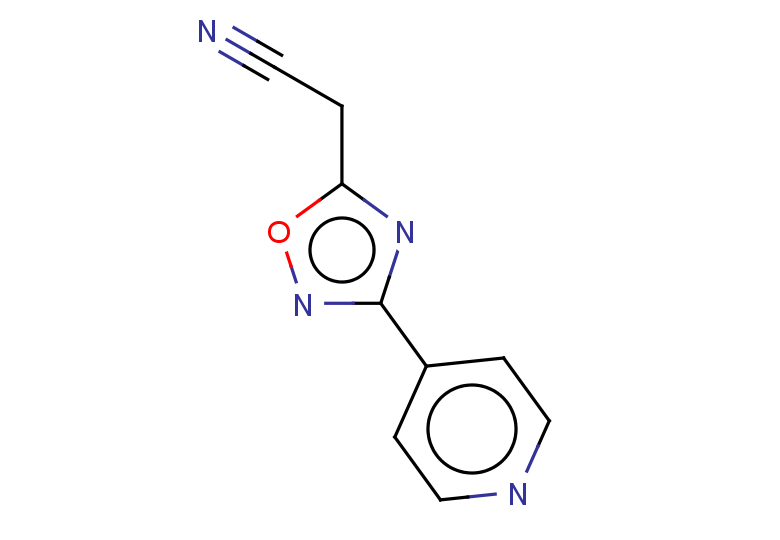 (3-PYRIDIN-4-YL-[1,2,4]OXADIAZOL-5-YL)-ACETONITRILE