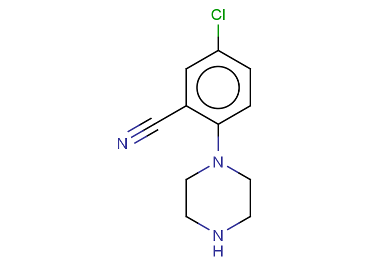 5-chloro-2-(piperazin-1-yl)benzonitrile