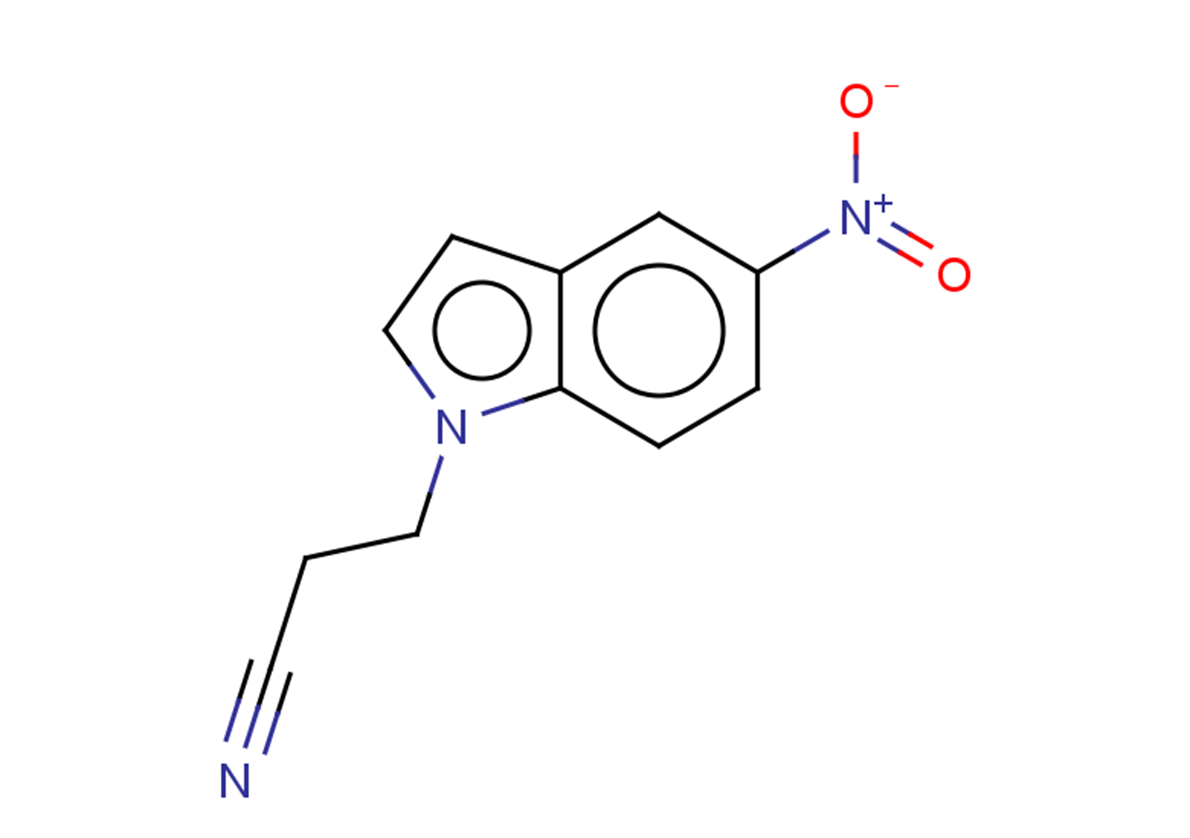 3-(5-nitro-1H-indol-1-yl)propanenitrile