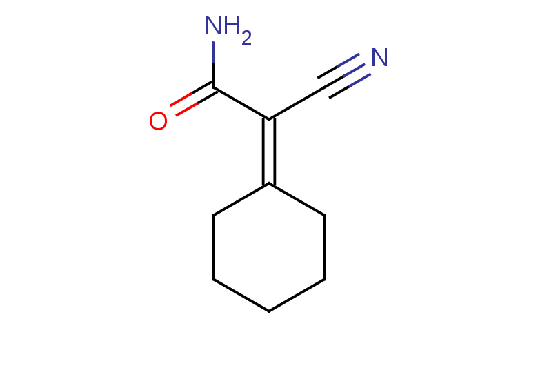 2-cyano-2-cyclohexylideneacetamide