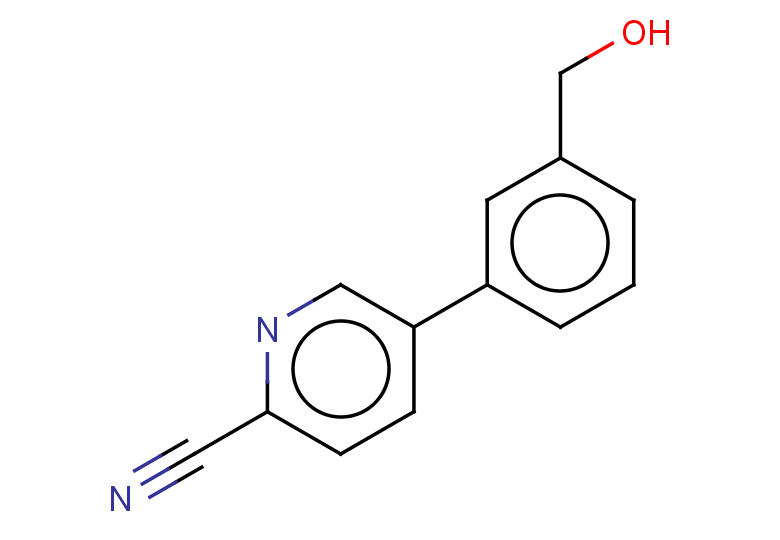 5-[3-(hydroxymethyl)phenyl]pyridine-2-carbonitrile