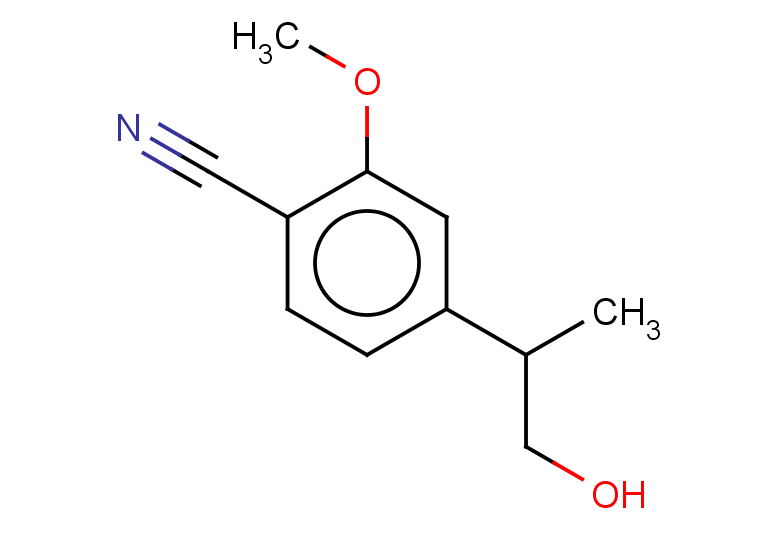 4-(1-hydroxypropan-2-yl)-2-methoxybenzonitrile